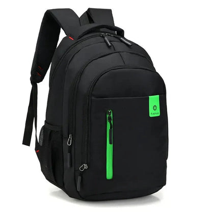 Laptop Backpack Waterproof Oxford Fits 15-Inch Anti-Theft Zippers
