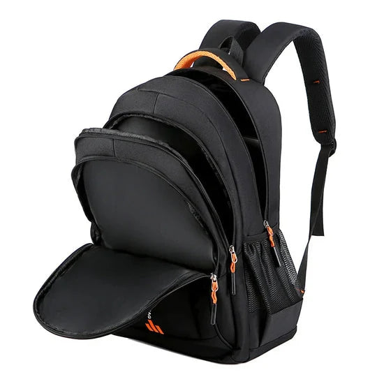 Laptop Backpack Waterproof Oxford Fits 15-Inch Anti-Theft Zippers