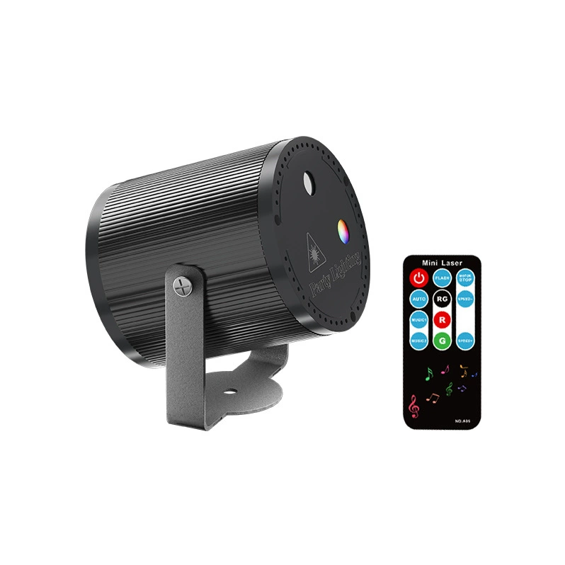 Laser Party Light Music-Synchronized Remote Control & USB Powered