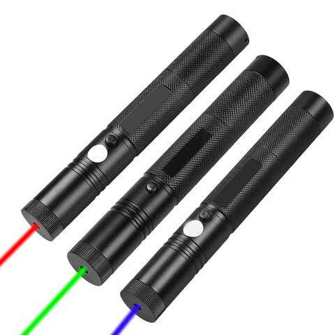 Laser Pointer Adjustable Focus USB Rechargeable