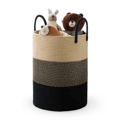 Laundry Basket Extra-Tall 58 L Reinforced Handles
