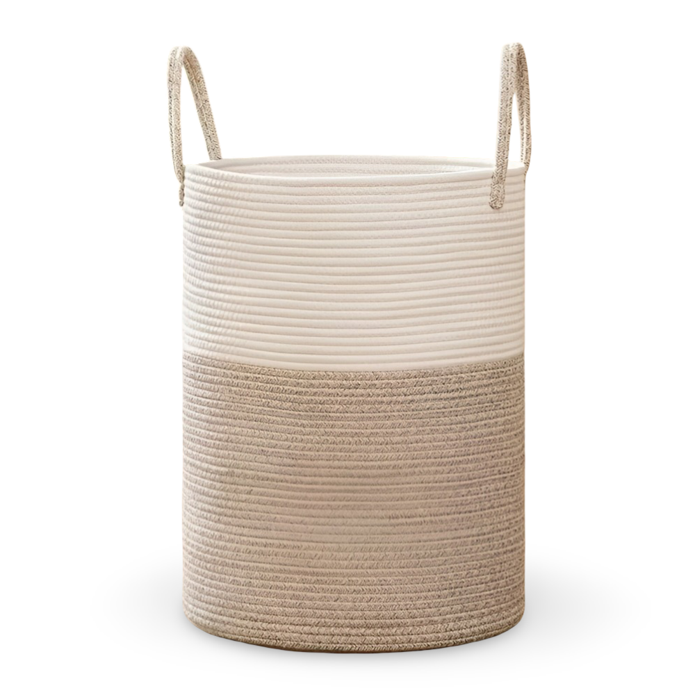 Laundry Basket Extra-Tall 58 L Reinforced Handles