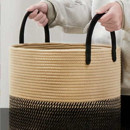 Laundry Basket Extra-Tall 58 L Reinforced Handles