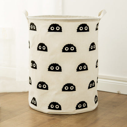 Laundry Basket Foldable Fabric Reinforced Handles Funny Sayings