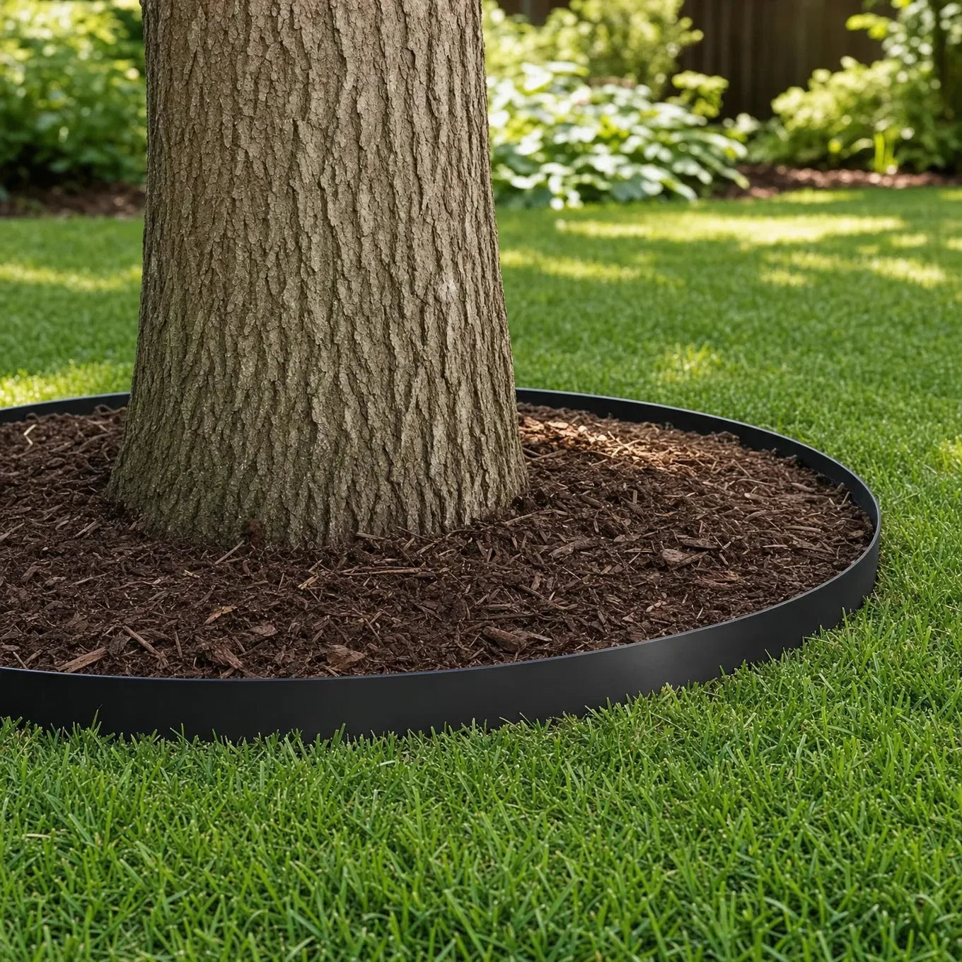 Lawn Edging Flexible No-Dig Stakes Included