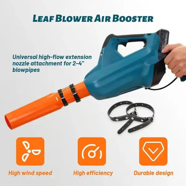Leaf Blower Nozzle Venturi Boost Fits 2–4 Inch