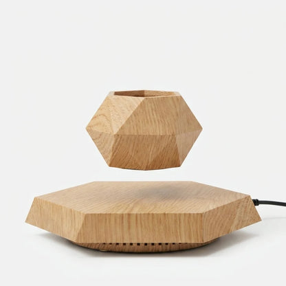Levitating Planter Magnetic Levitation & 360 Degree Rotation