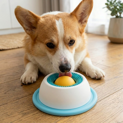 Lick Mat Textured Slow-Feed BPA-Free Silicone Base