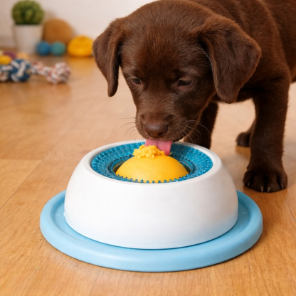 Lick Mat Textured Slow-Feed BPA-Free Silicone Base