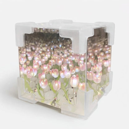 Light Box Acrylic Infinite Mirror & Warm LED