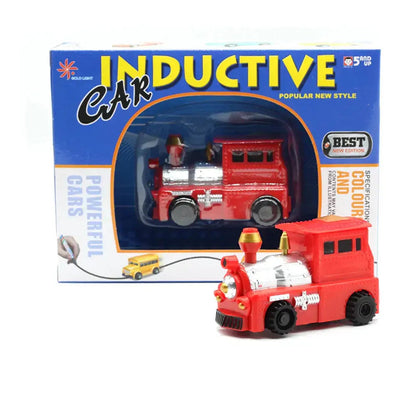 Line-Following Toy Car Induction Sensor Screen-Free Three Designs