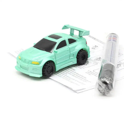 Line-Following Toy Car Induction Sensor Screen-Free Three Designs