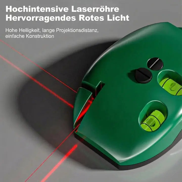 Line Laser Level Compact Red Laser & Magnetic Base