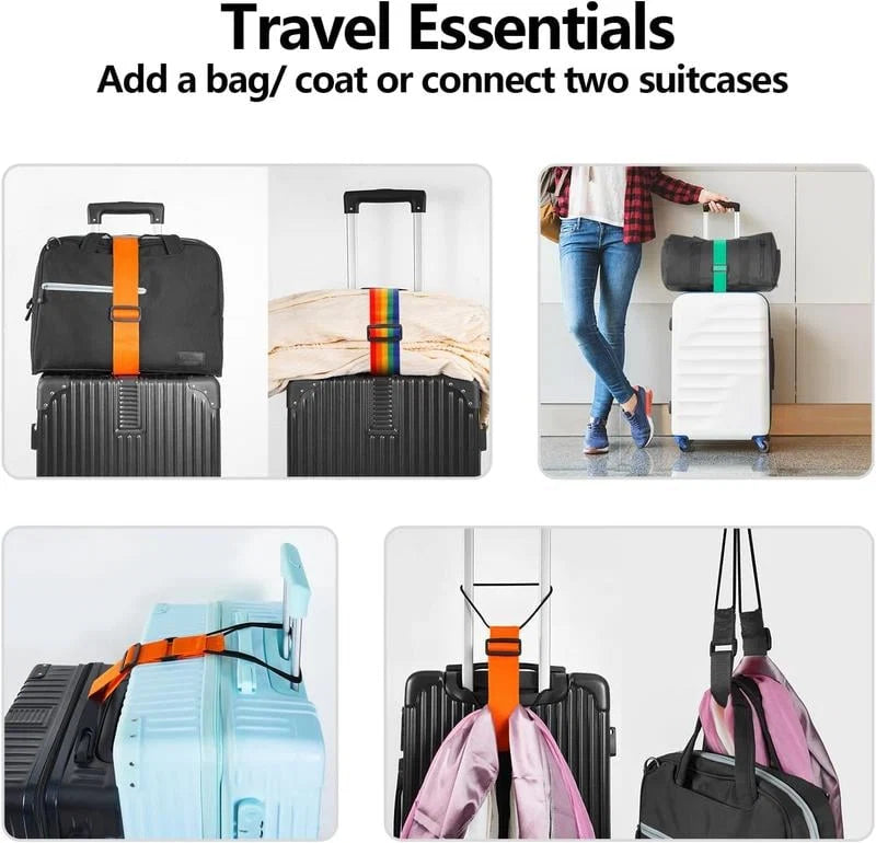 Luggage Strap Adjustable Elastic Hands-Free