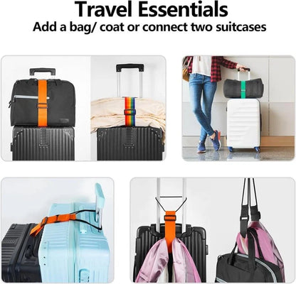 Luggage Strap Adjustable Elastic Hands-Free