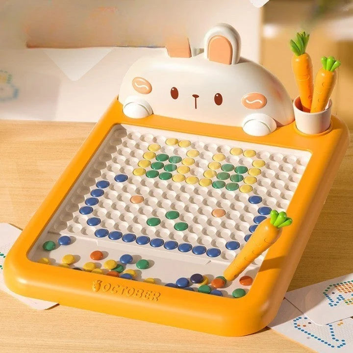 Magnetic Drawing Board Instant Erase Bunny Design