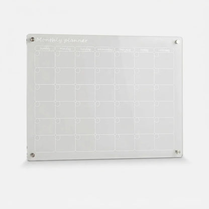 Magnetic Fridge Calendar Strong Magnets Writable & Erasable