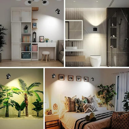 Magnetic Wall Light Rechargeable Triple-Color Touch & Remote