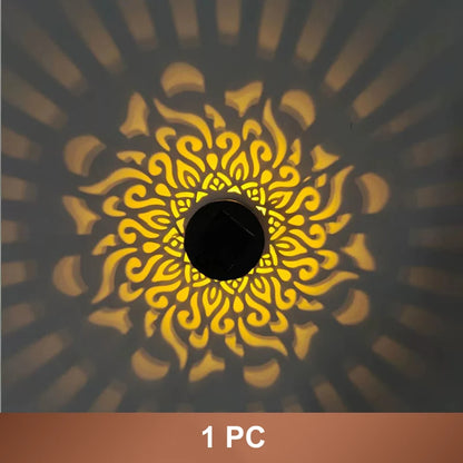 Mandala Projector Solar-Powered Auto Dusk Sensor IP65 Waterproof