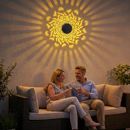 Mandala Projector Solar-Powered Auto Dusk Sensor IP65 Waterproof
