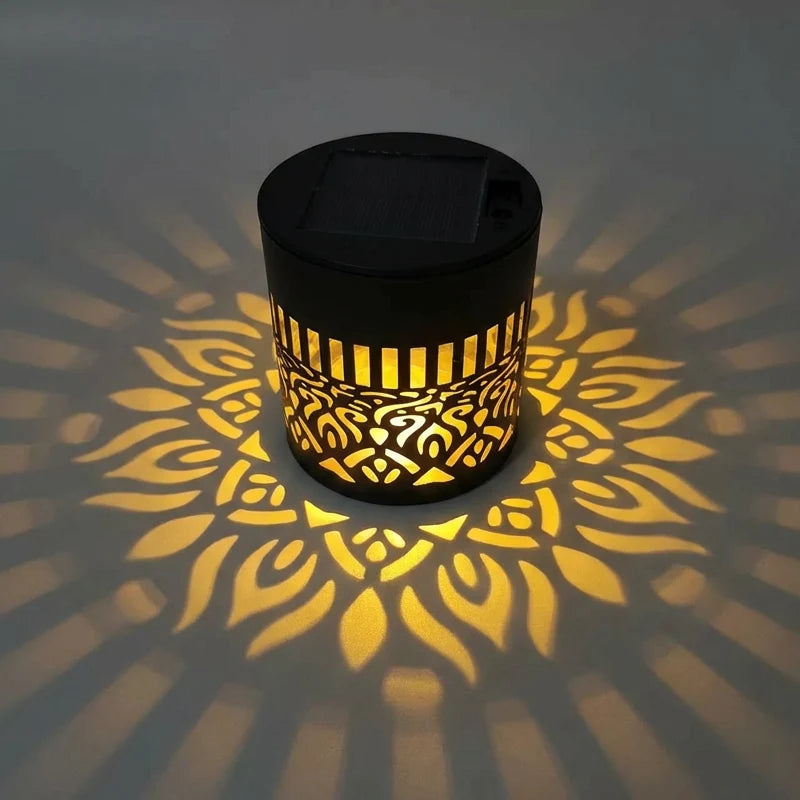 Mandala Projector Solar-Powered Auto Dusk Sensor IP65 Waterproof
