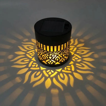 Mandala Projector Solar-Powered Auto Dusk Sensor IP65 Waterproof