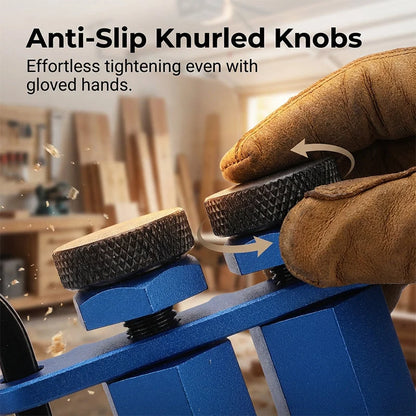 Marking Square Aluminum Adjustable Knurled Locking Screws