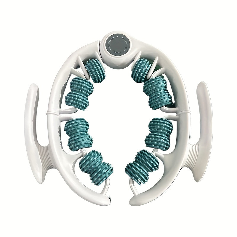 Massage Roller 14 Textured Rollers Ergonomic Clamp