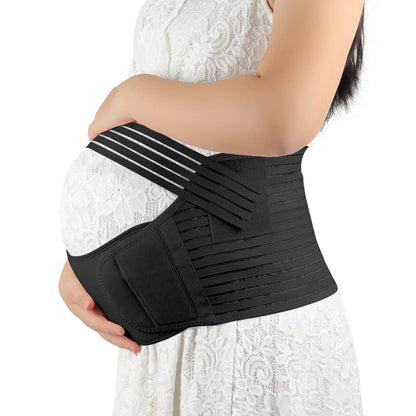 Maternity Support Belt Adjustable Belly & Lower Back Support