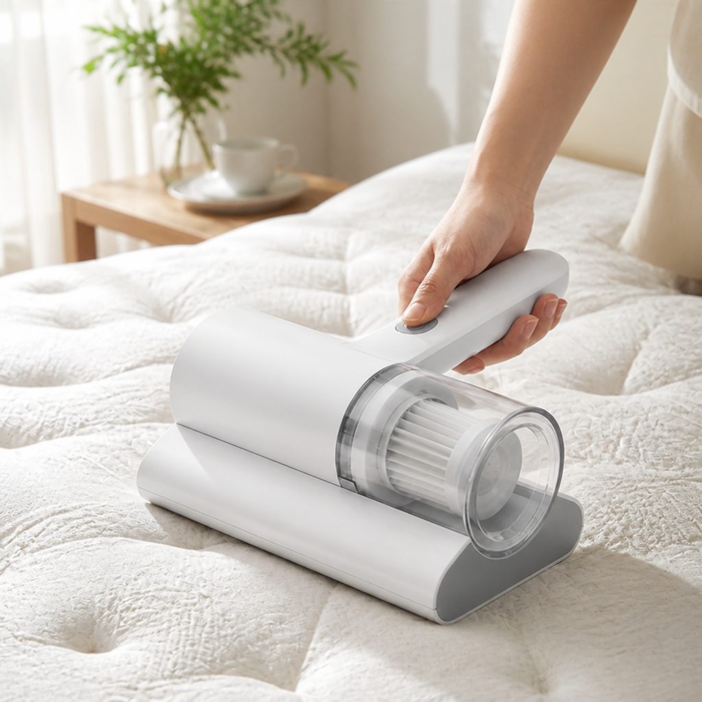 Mattress Vacuum Cleaner Cordless Vibration Strong Suction