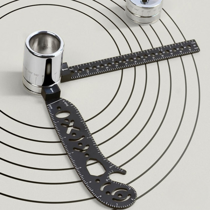 Measuring Ruler 6-in-1 Compact Stainless Steel