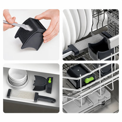 Meat Slicer Set Comb Blade Guide & Locking Base