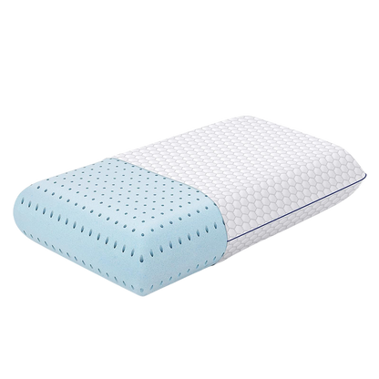 Memory Foam Neck Pillow Ergonomic Cooling Gel Washable Cover