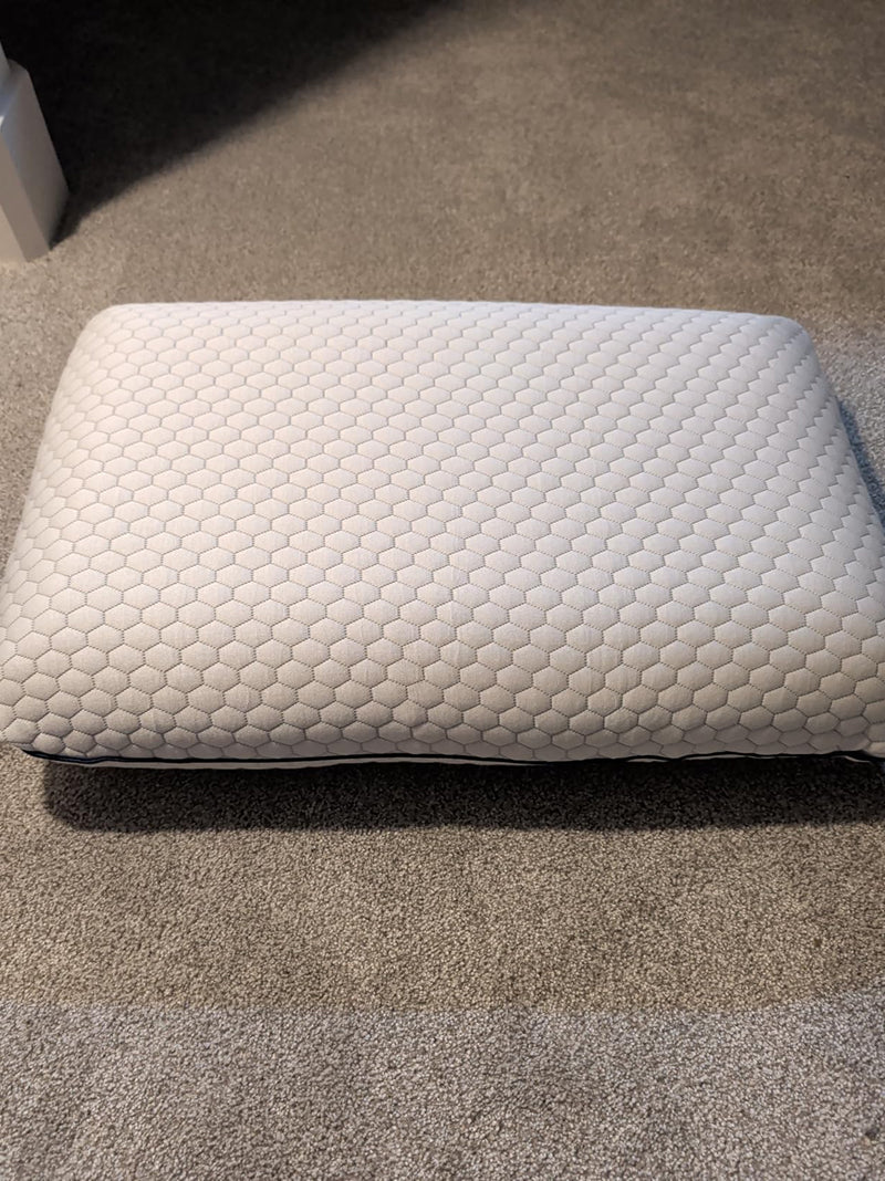 Memory Foam Neck Pillow Ergonomic Cooling Gel Washable Cover