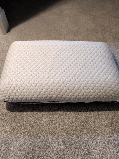 Memory Foam Neck Pillow Ergonomic Cooling Gel Washable Cover