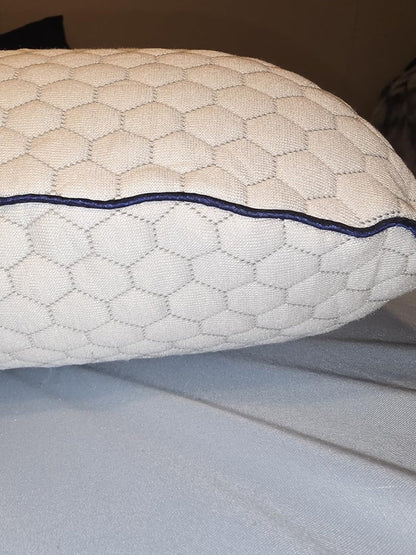 Memory Foam Neck Pillow Ergonomic Cooling Gel Washable Cover