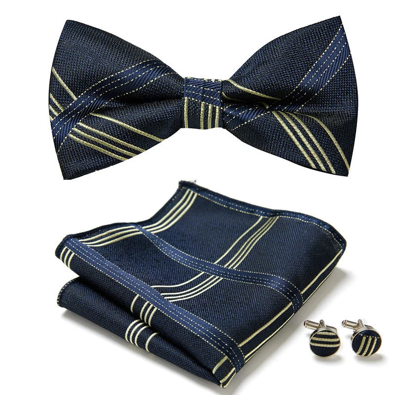 Men's 3-Piece Set Polyester Hand-Sewn
