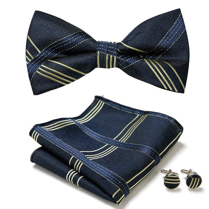 Men's 3-Piece Set Polyester Hand-Sewn