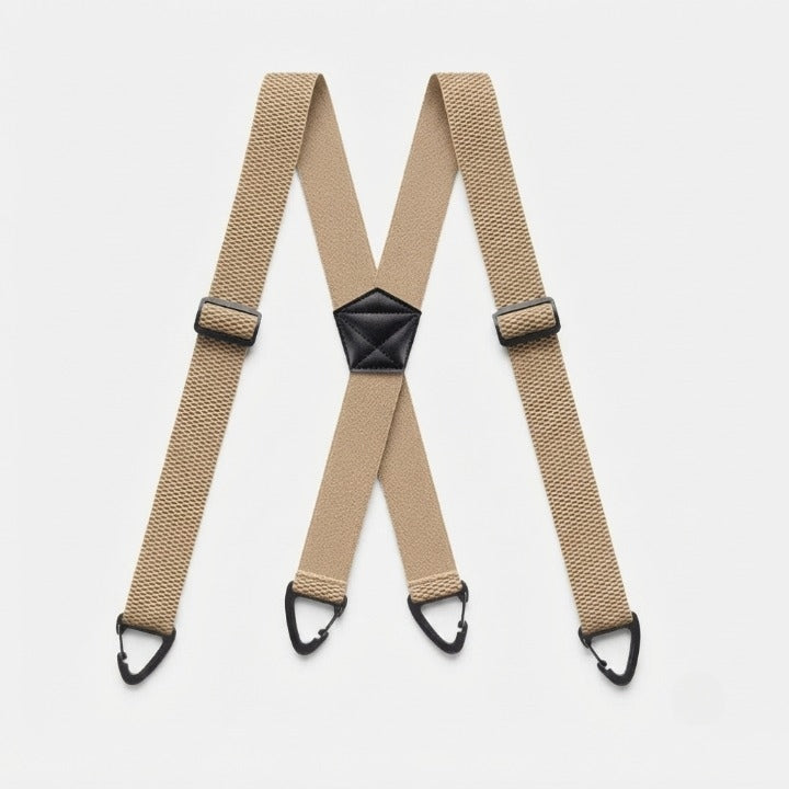 Men's Suspenders 4-Clip Non-Slip Adjustable