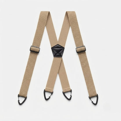 Men's Suspenders 4-Clip Non-Slip Adjustable