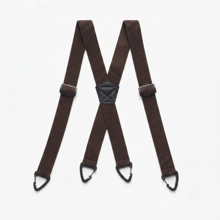 Men's Suspenders 4-Clip Non-Slip Adjustable
