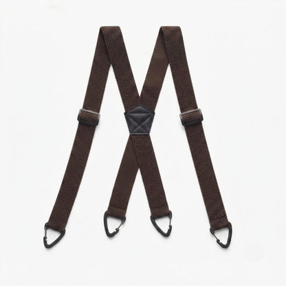 Men's Suspenders 4-Clip Non-Slip Adjustable