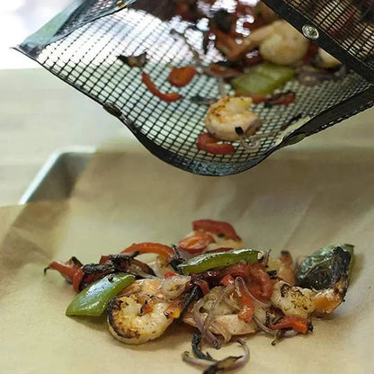 Mesh Grill Bags Non-Stick & Dishwasher-Safe Set of 3
