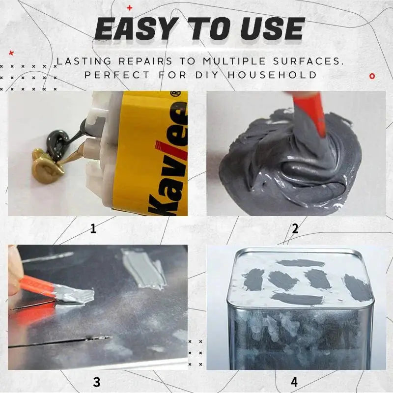 Metal Adhesive Steel & Aluminum Waterproof Heat-Resistant