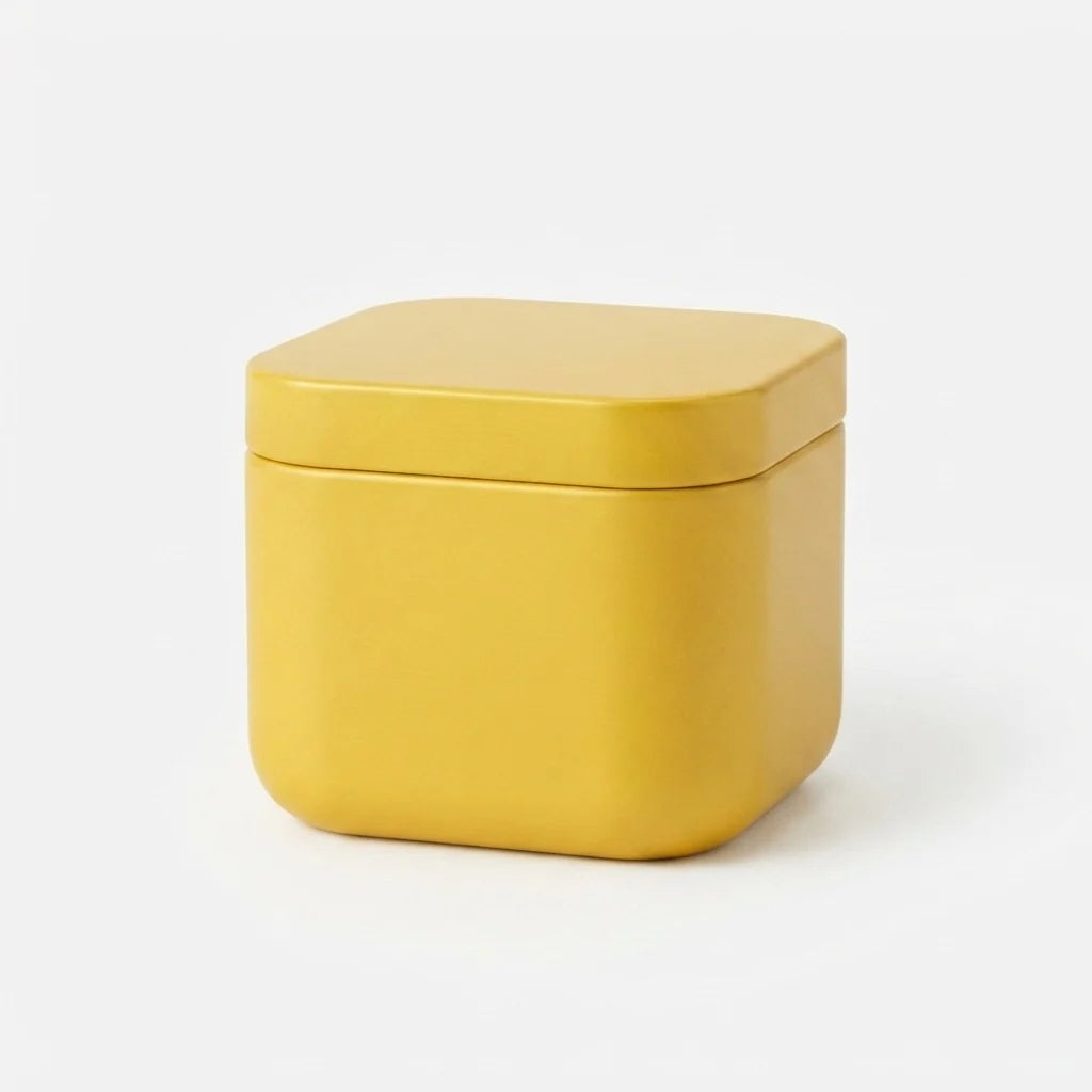 Metal Storage Box Compact Sealed Closure
