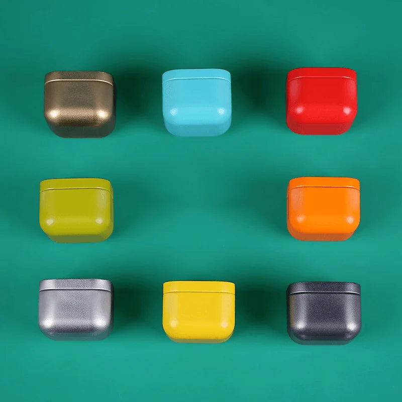 Metal Storage Box Compact Sealed Closure
