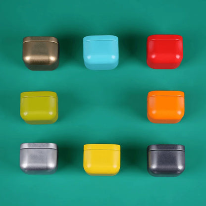 Metal Storage Box Compact Sealed Closure