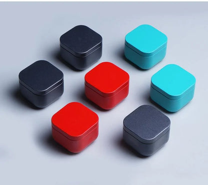 Metal Storage Box Compact Sealed Closure