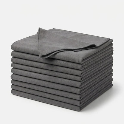 Microfiber Cleaning Cloths Highly Absorbent Lint-Free 10-Pack