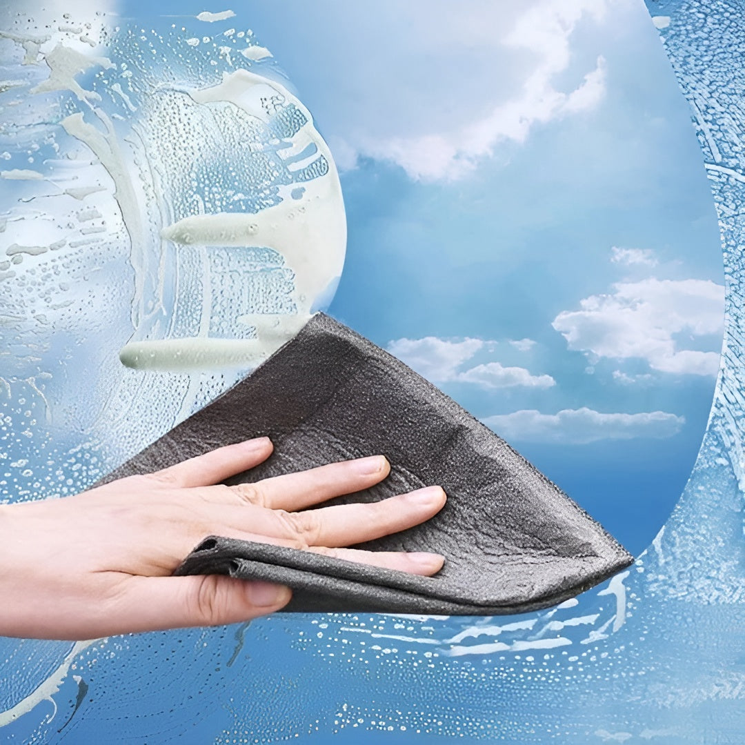 Microfiber Cleaning Cloths Scratch-Free & Streak-Free Set of 5